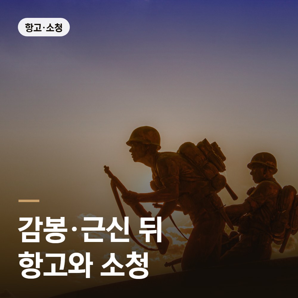 감봉·근신 뒤 항고와 소청 - 군인 징계 변호사 안내